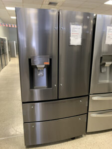 22 cu ft. Smart Counter Depth Double Freezer Refrigerator