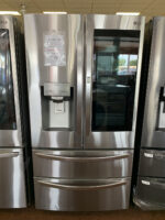 28 cu ft. Smart InstaView Door-in-Door Double Freezer Refrigerator with Craft Ice