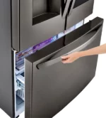 24 cu. ft. Smart wi-fi Enabled InstaView Door-in-Door Counter-Depth Refrigerator with Craft Ice Maker