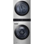 STUDIO Single Unit Front Load WashTower with Center Control 5.0 cu. ft. Washer and 7.4 cu. ft. Electric Dryer