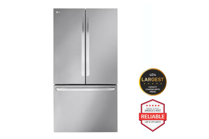 36-inch Wide Counter-Depth MAX™ Refrigerator – 27 cu. ft. – LRFLC2706S